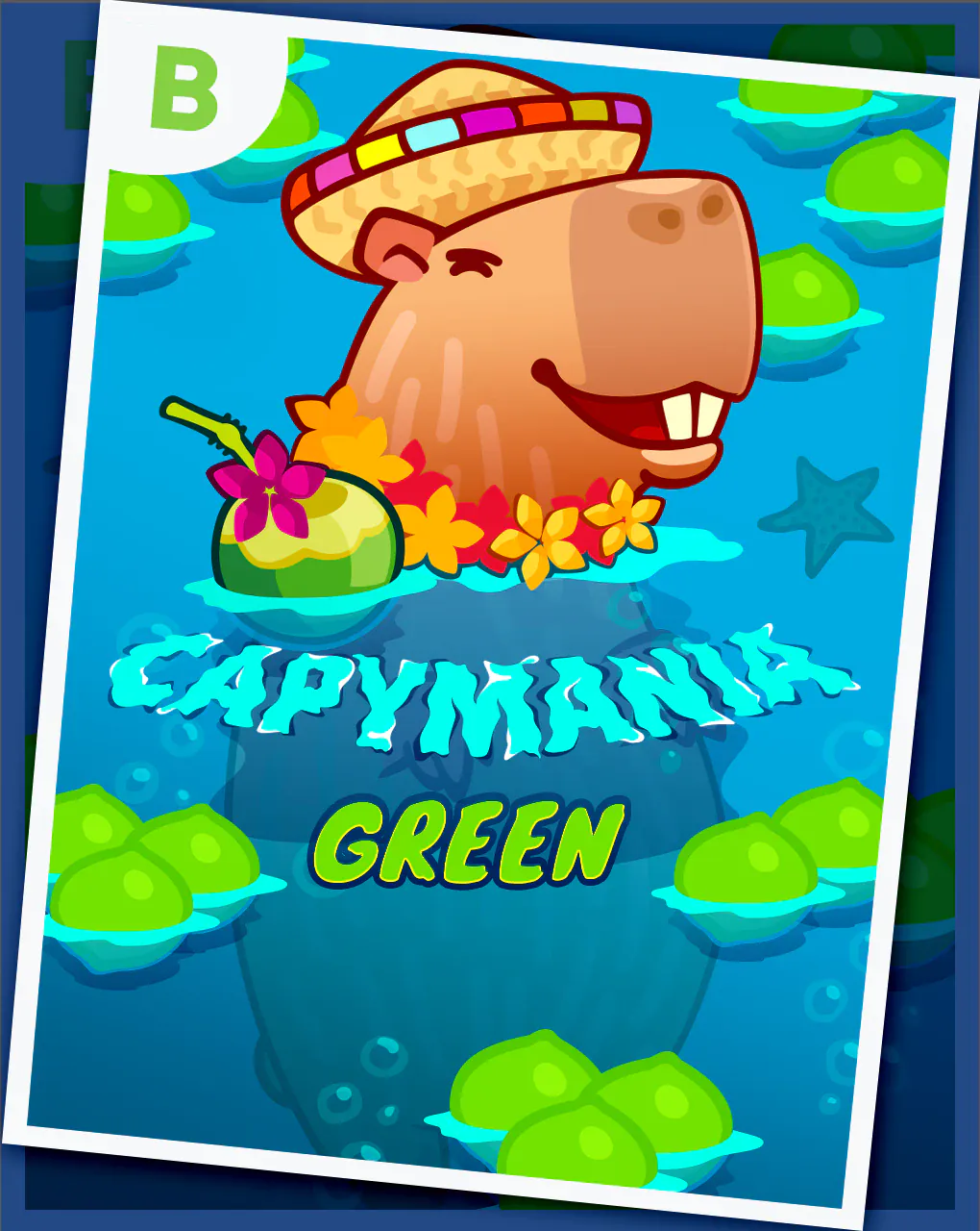 Capymania Green - SNIPLAY88